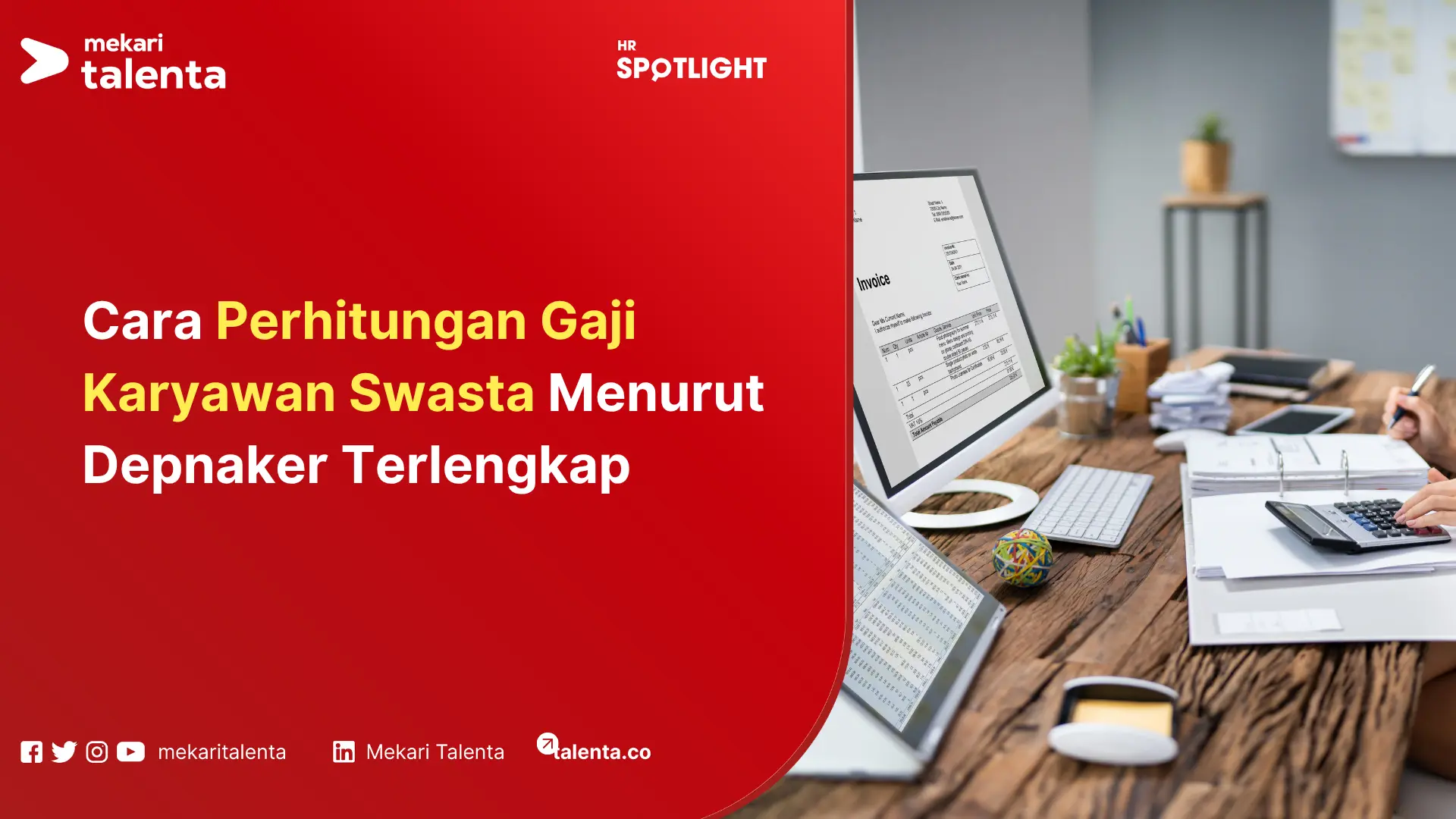 cara perhitungan gaji karyawan