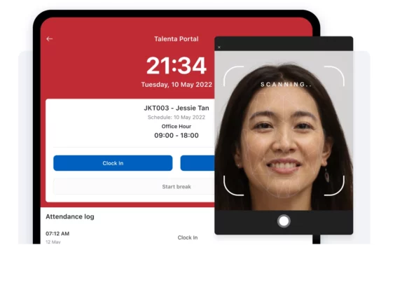 face recognition Talenta