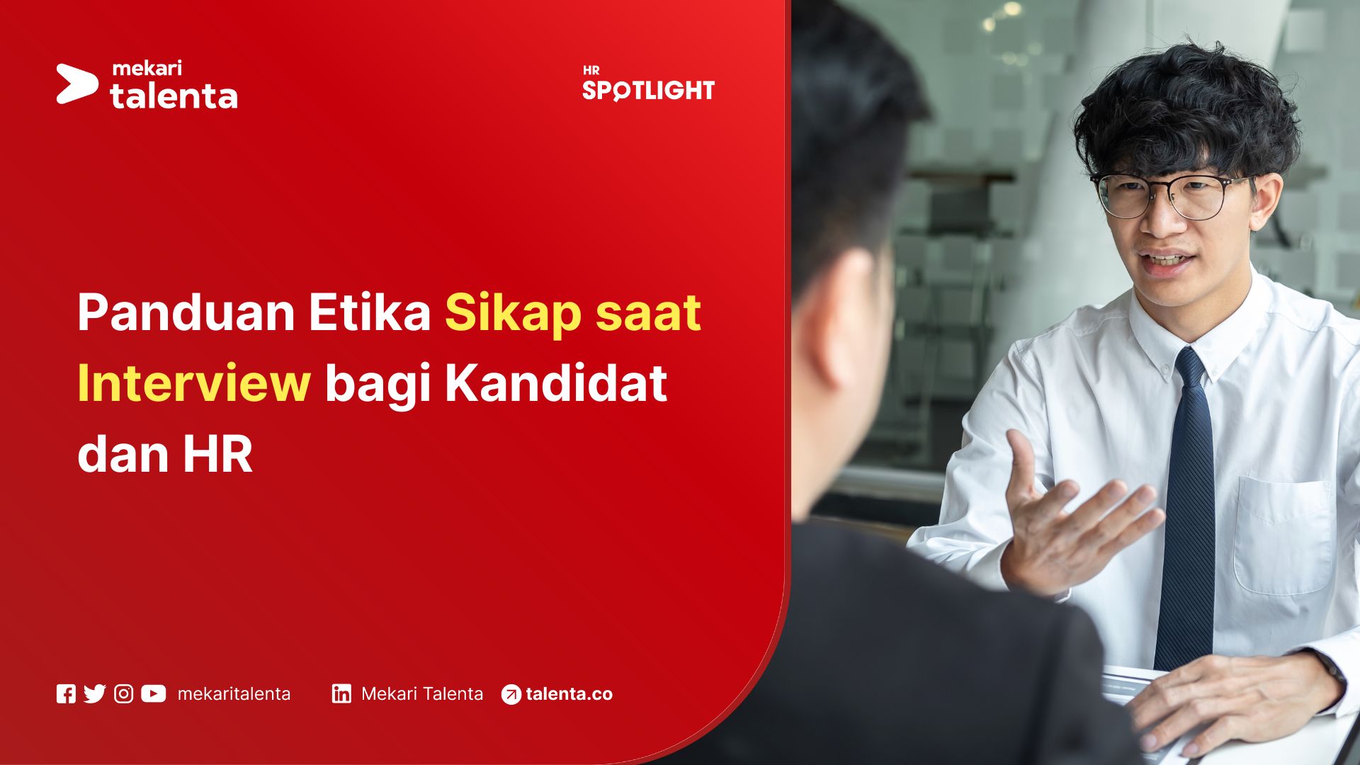 Gambar Panduan Etika Sikap saat Interview bagi Kandidat dan HR