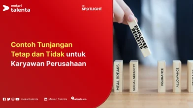 contoh tunjangan tetap dan tidak untuk karyawan