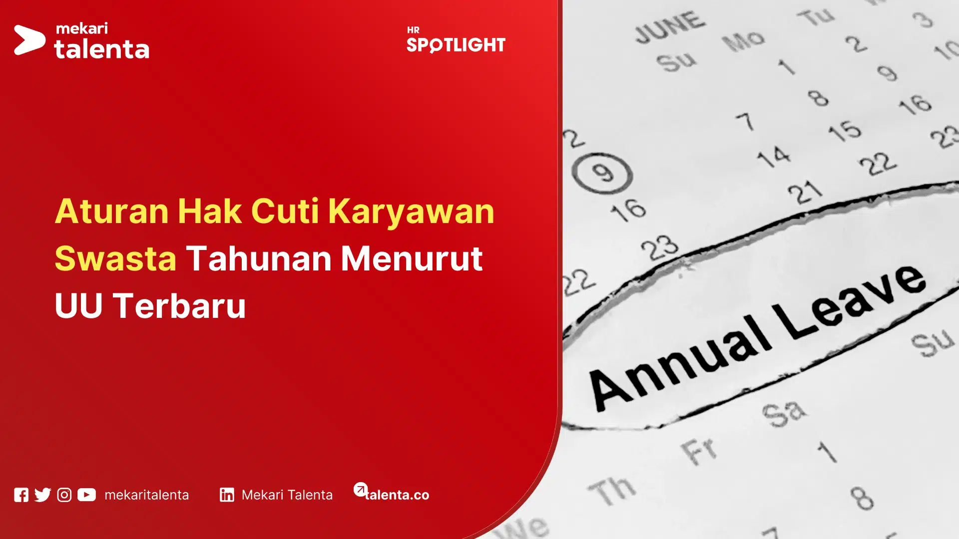 Aturan Hak Cuti Karyawan Swasta Tahunan Menurut UU Terbaru