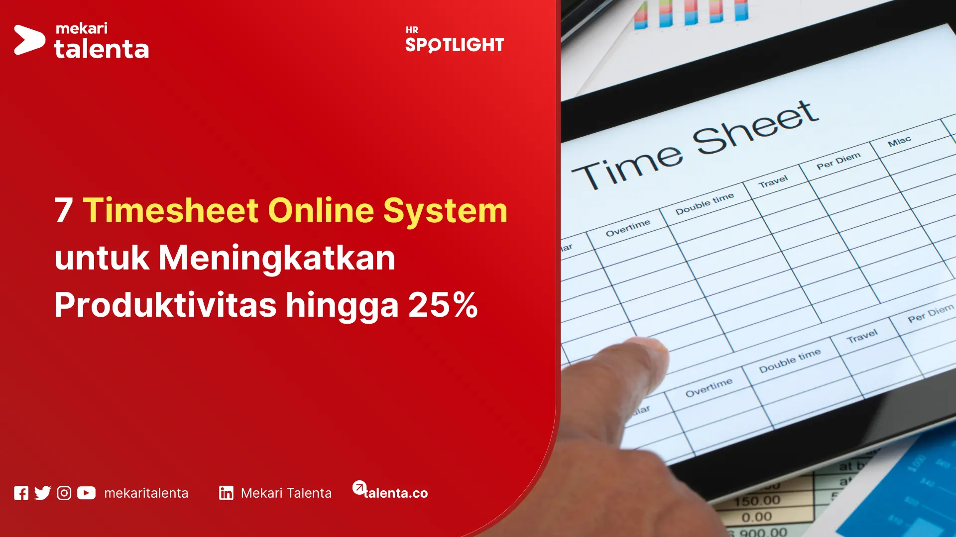 7 Timesheet Online System untuk Meningkatkan Produktivitas hingga 25%