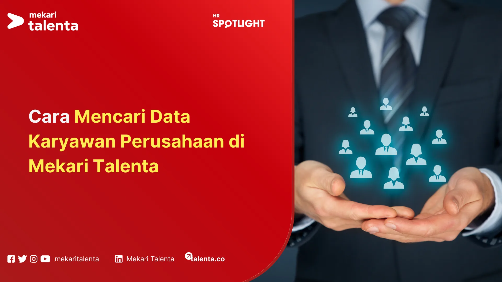 mencari data karyawan perusahaan