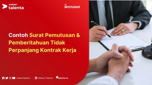 contoh surat pemutusan kontrak