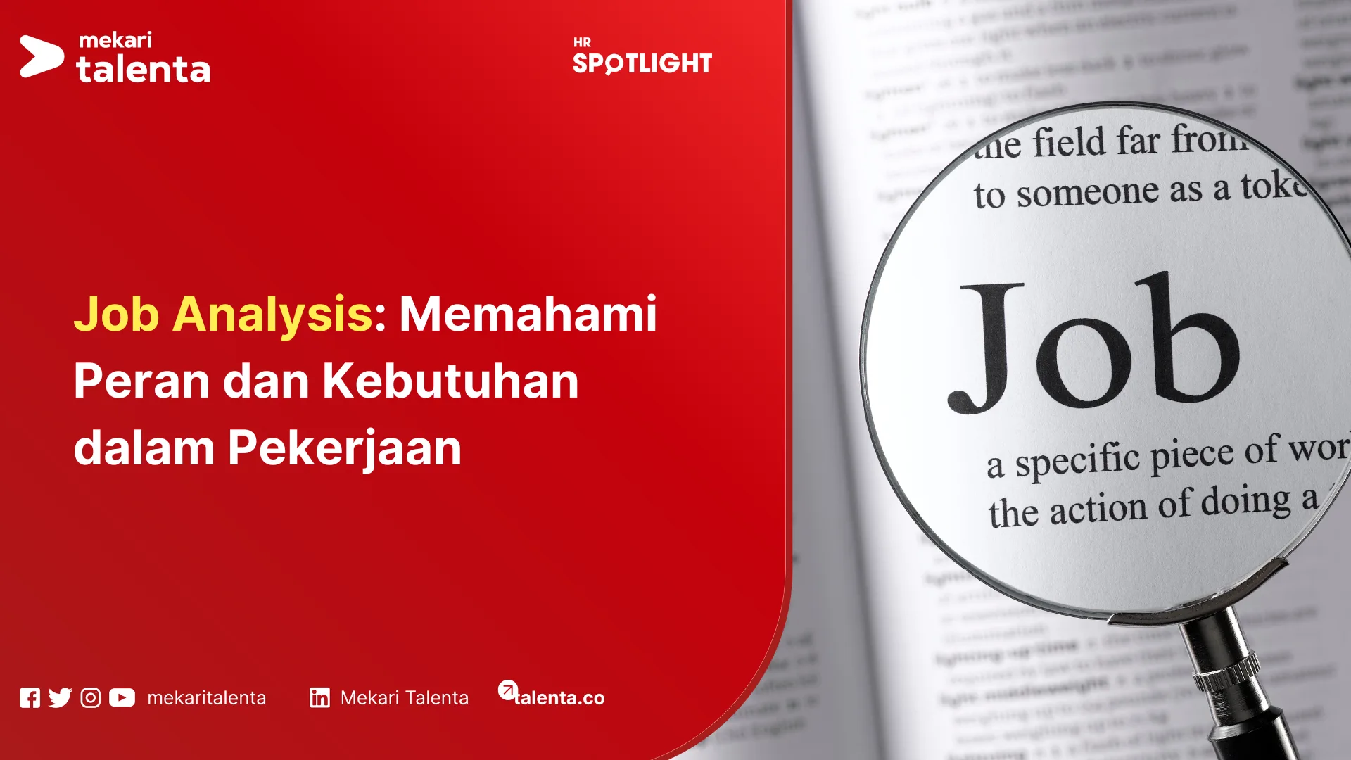 job analysis