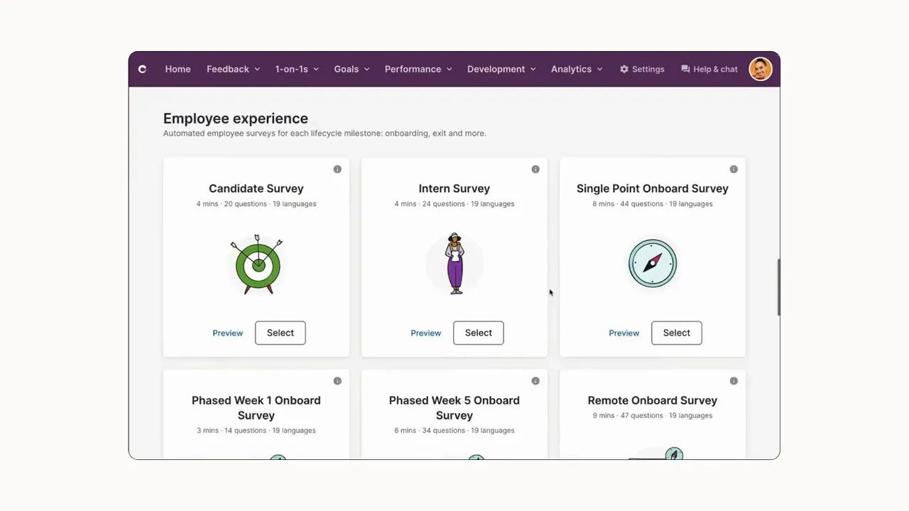 culture amp performance management