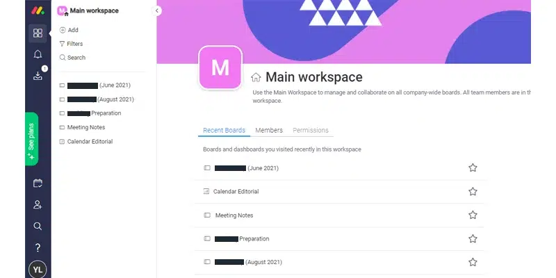 Monday.com Dashboard