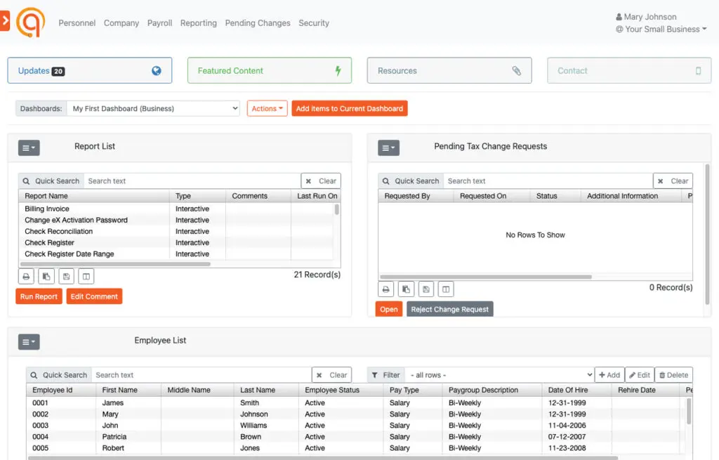 Software Payroll Equip