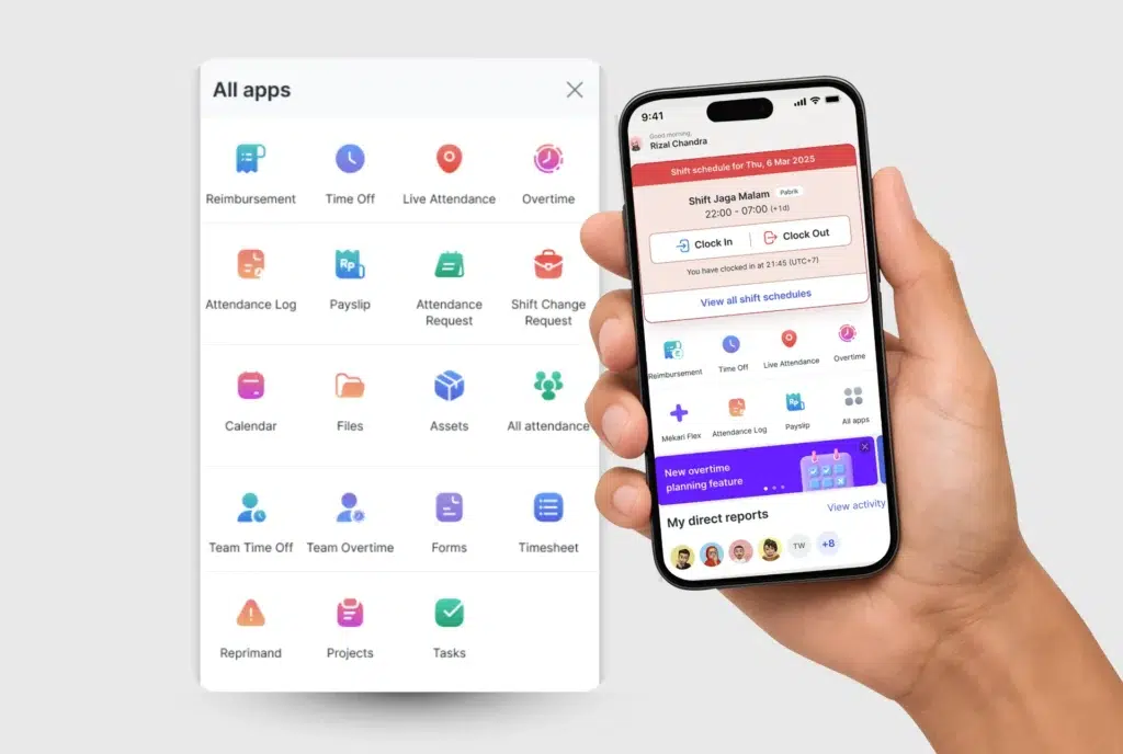 Employee Self Service (ESS) feature