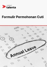 Gambar Formulir Permohonan Cuti