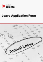 Leave Application Form Image