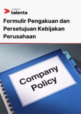 image of Formulir Pengakuan dan Persetujuan Kebijakan Perusahaan