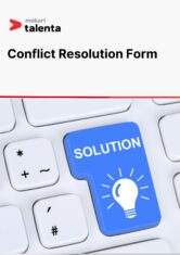 image of Conflict Resolution Form