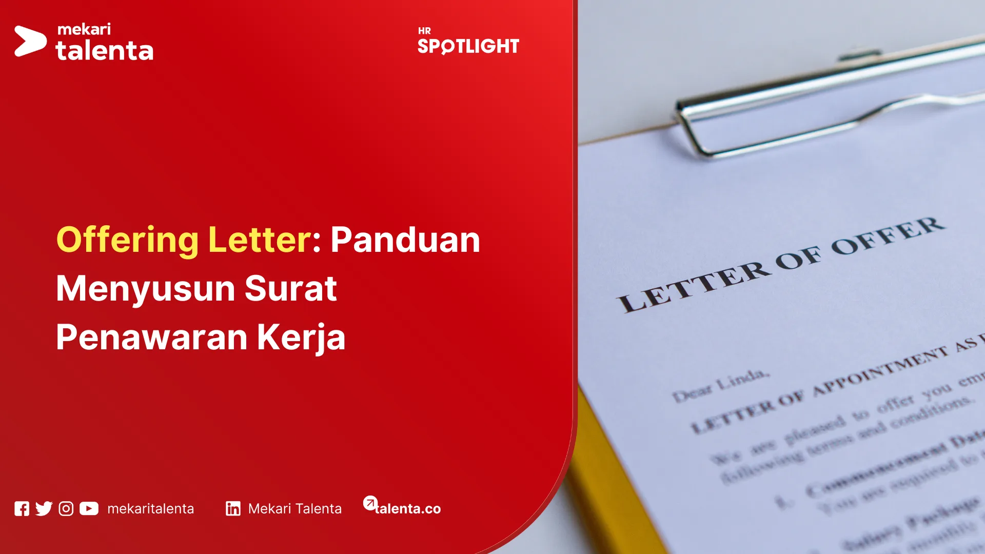 offering letter