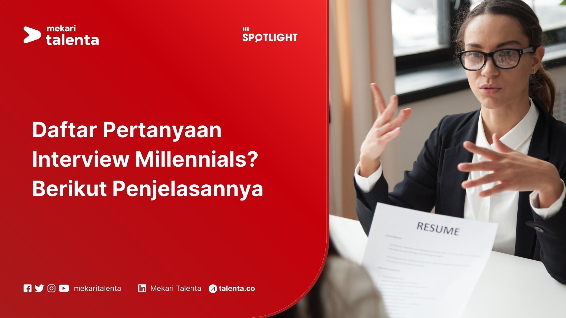 Daftar Pertanyaan Interview Millennials Berikut Penjelasannya