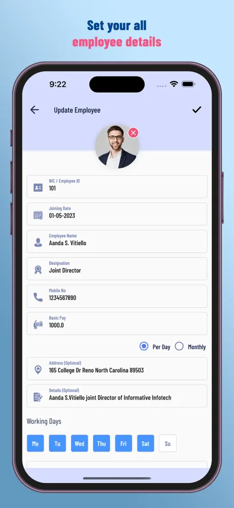 Employee Attendance System