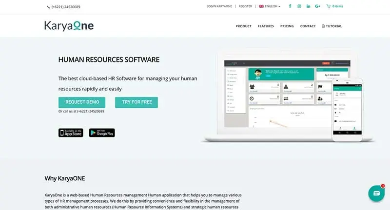 aplikasi hr karyaone