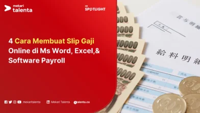 cara membuat slip gaji