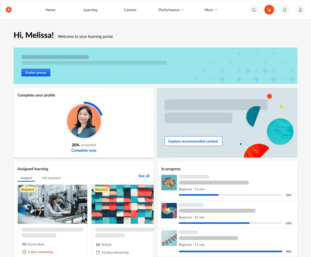 tampilan cornerstone on demand dashboard