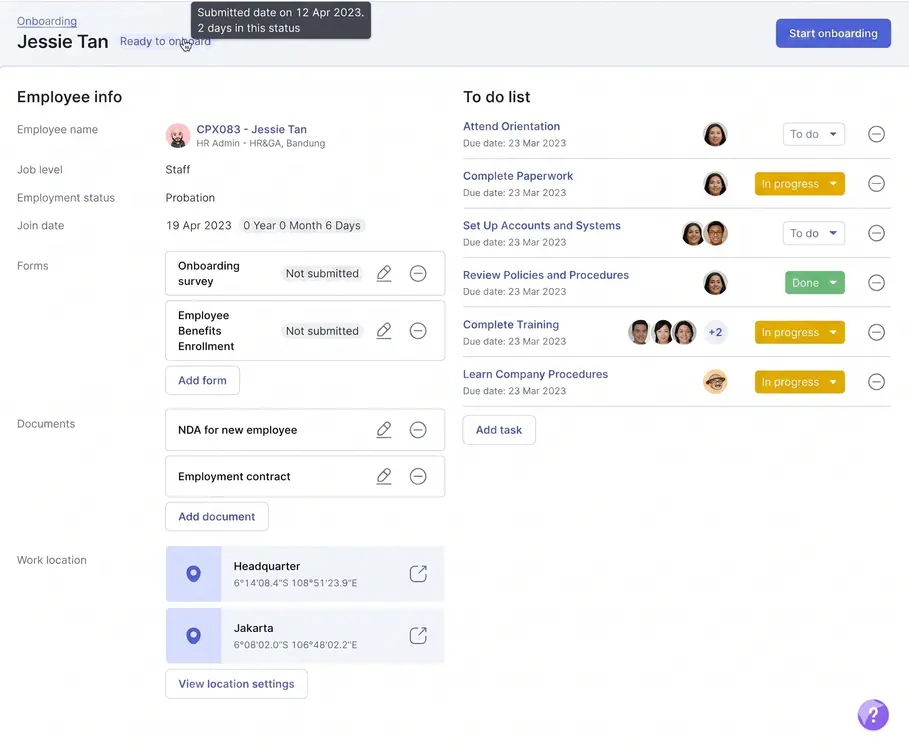 onboarding solution Mekari Talenta