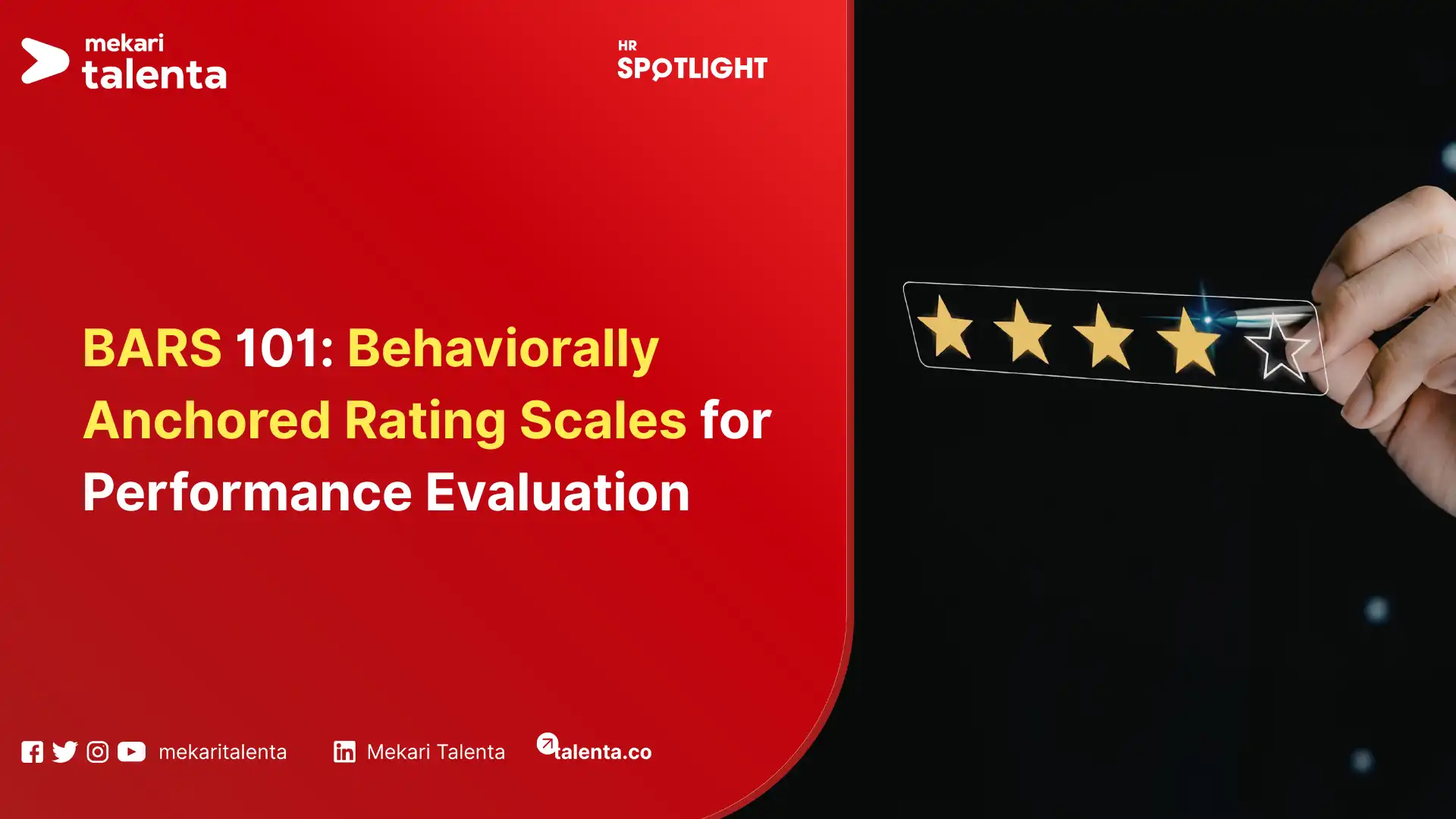 BARS 101 Behaviorally Anchored Rating Scales for Performance Evaluation