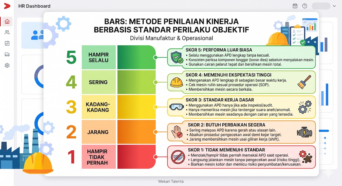 contoh grafik BARS