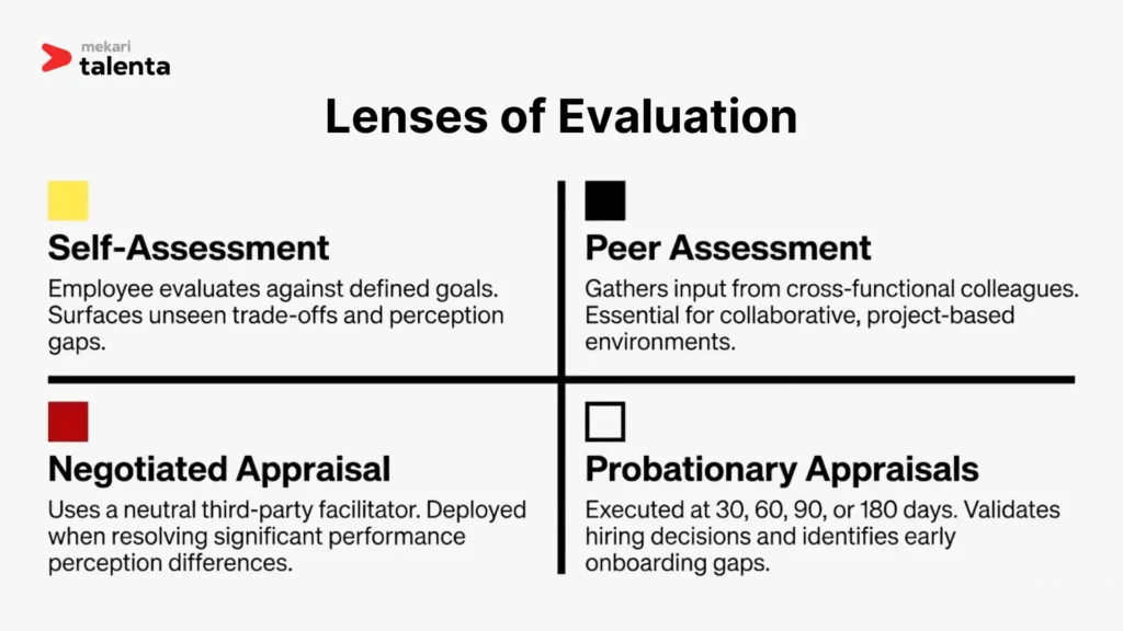 lenses of performance appraisals