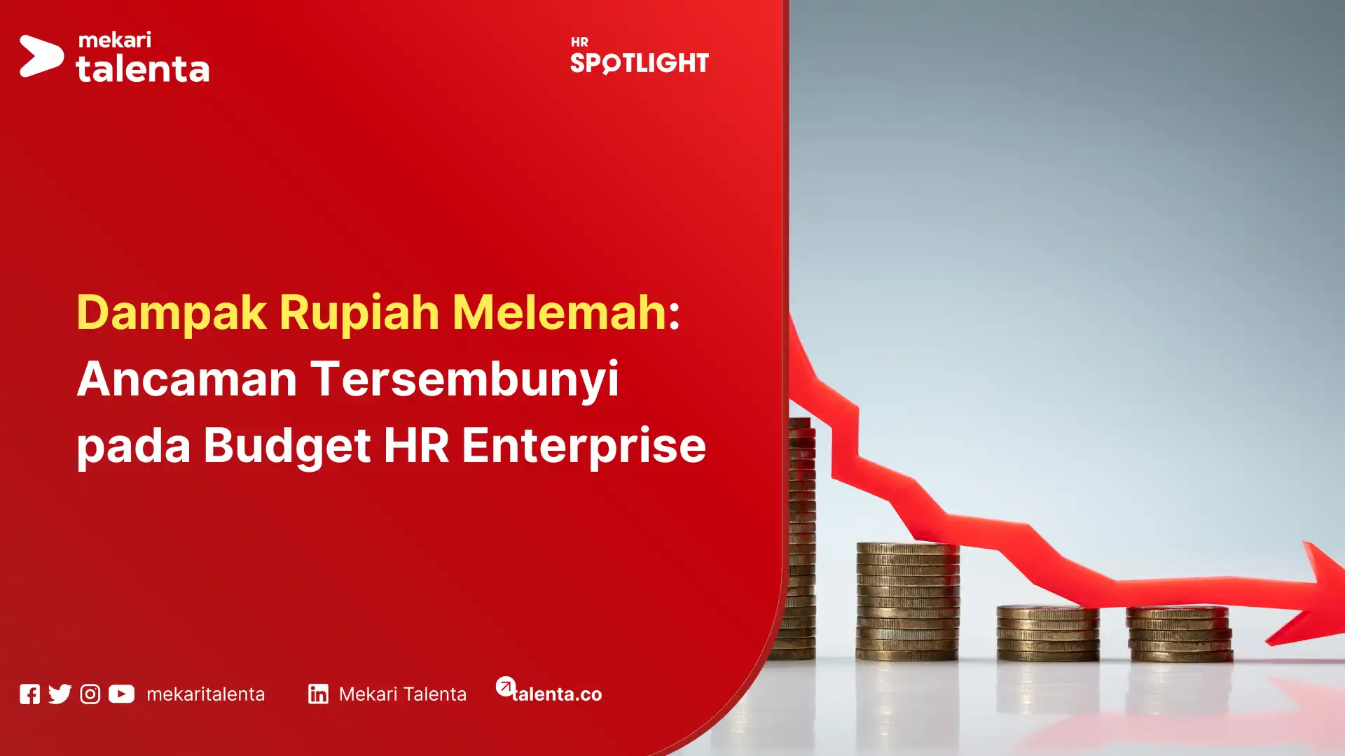 Dampak Rupiah Melemah: Ancaman Tersembunyi bagi Budget HR Perusahaan Enterprise
