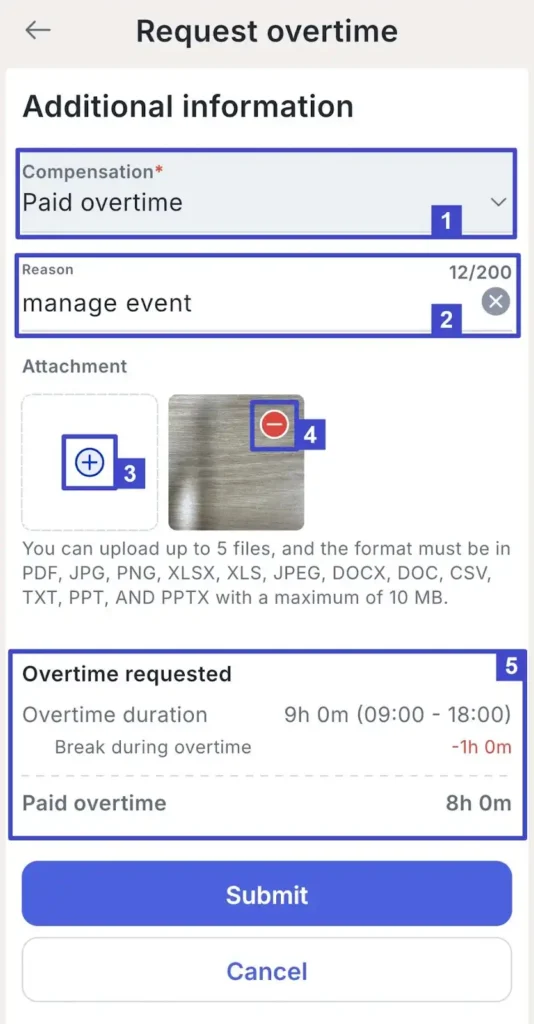 request overtime lembur di mekari talenta (1)