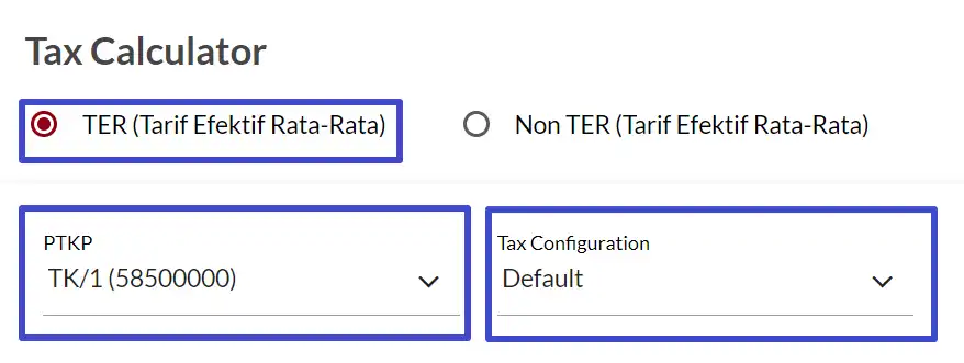 tax calculator mekar talenta