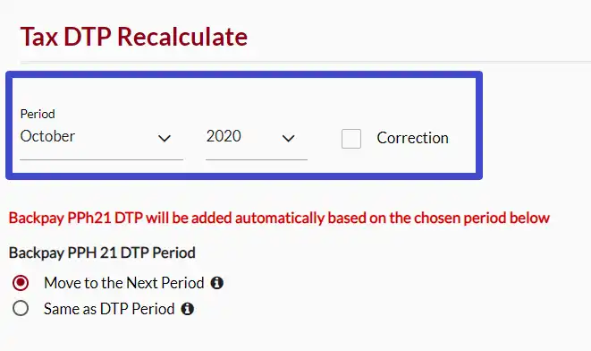tax dtp calculation payroll mekari talenta