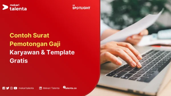 Contoh Surat Pemotongan Gaji Karyawan & Template Gratis