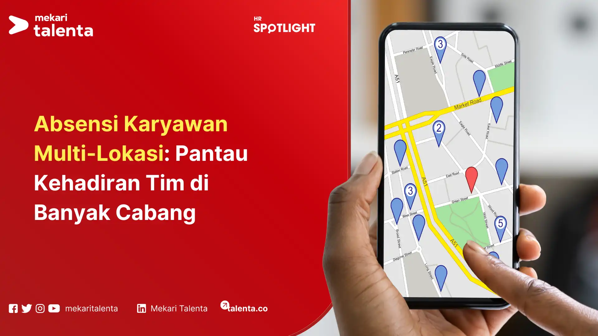 Absensi Karyawan Multi-Lokasi Pantau Kehadiran Tim di Banyak Cabang